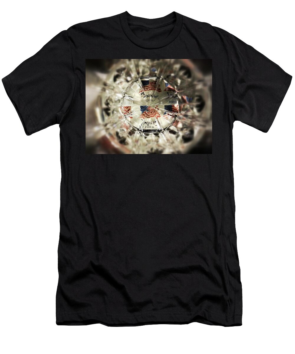 Chaos T-Shirt featuring the photograph Chaotic Freedom by Robert Knight