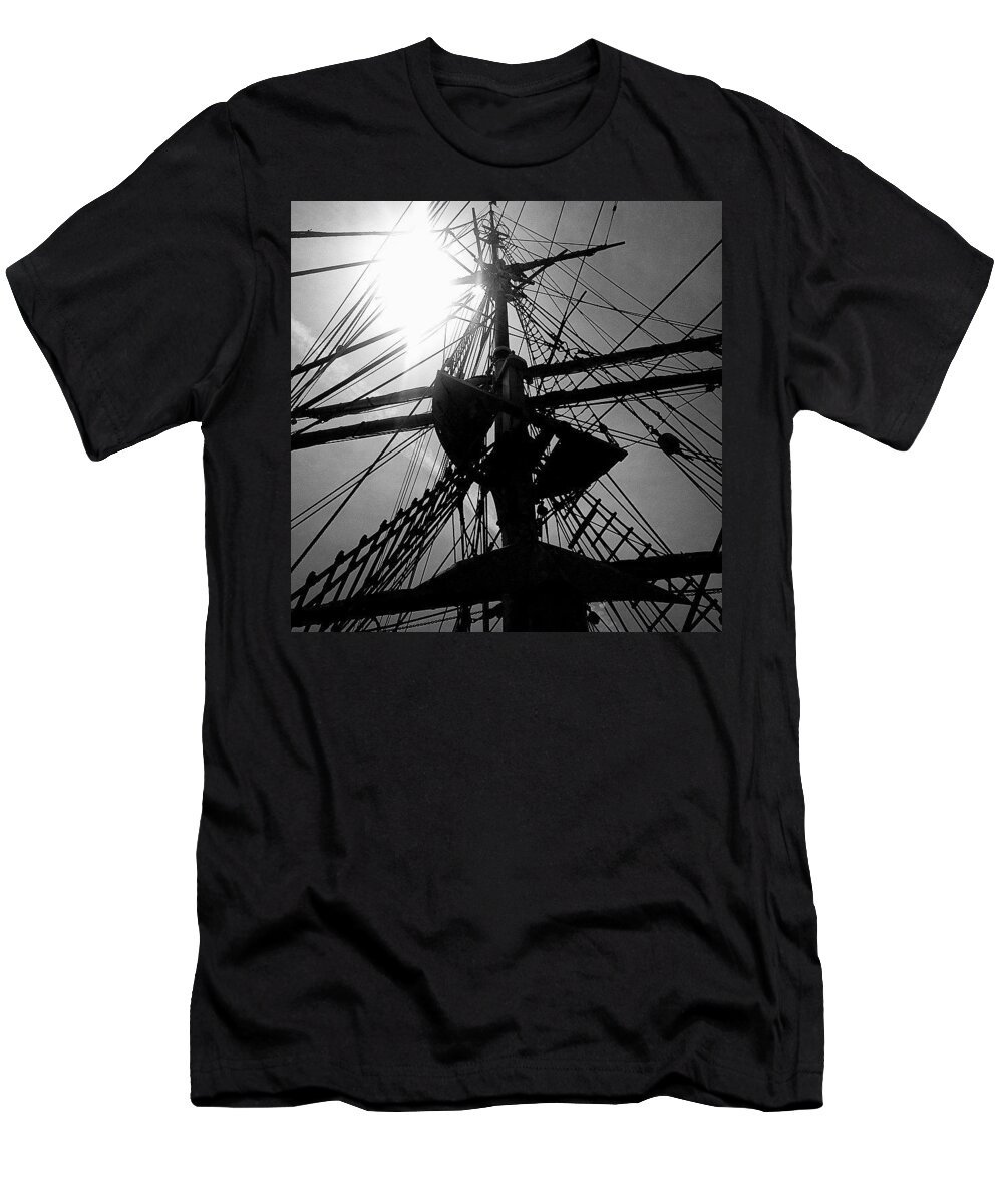 Boat T-Shirt featuring the photograph Return Voyage by Kate Arsenault 