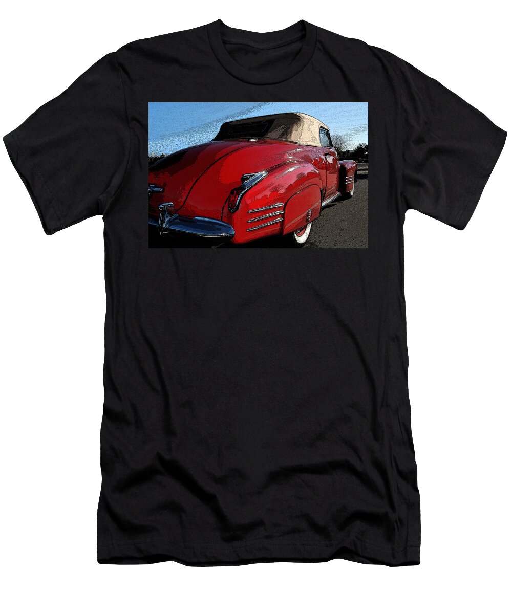 1941 Cadillac T-Shirt featuring the photograph Cherry Bomb by James Rentz