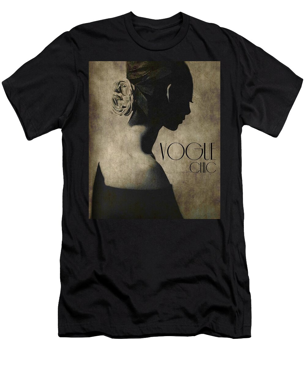 Vintage T-Shirt featuring the digital art Chic by Paul Lovering