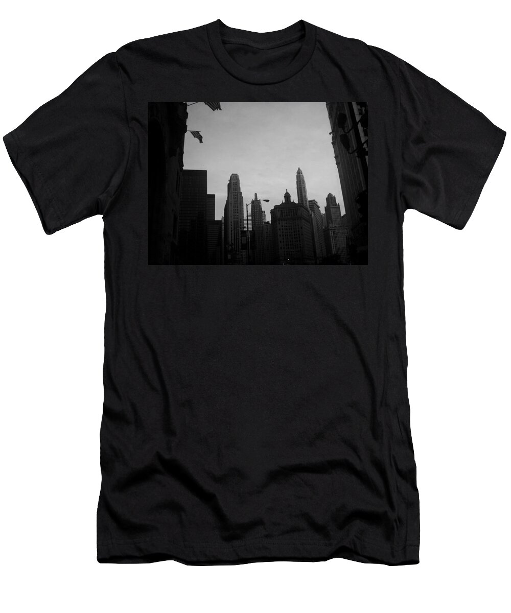  T-Shirt featuring the photograph Chicago 3 by Samantha Lusby