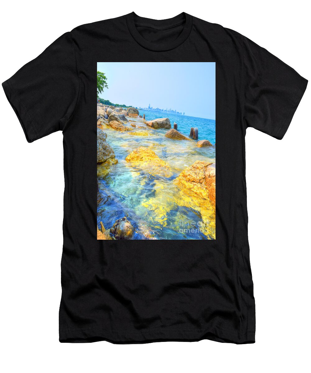 Chicago T-Shirt featuring the photograph Chicago Island by Eric Formato