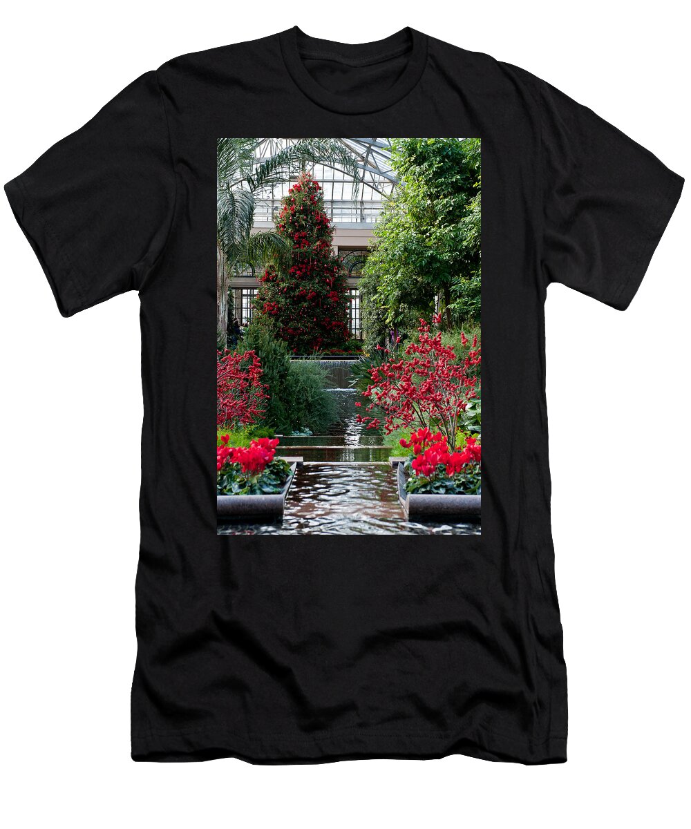 Christmas Tree T-Shirt featuring the photograph Christmas Tree by Louis Dallara