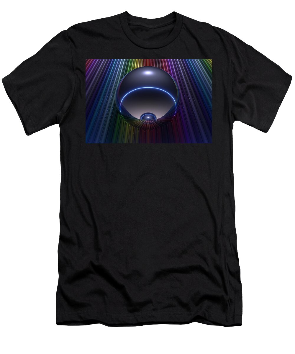 Bryce T-Shirt featuring the digital art Chroma by Lyle Hatch