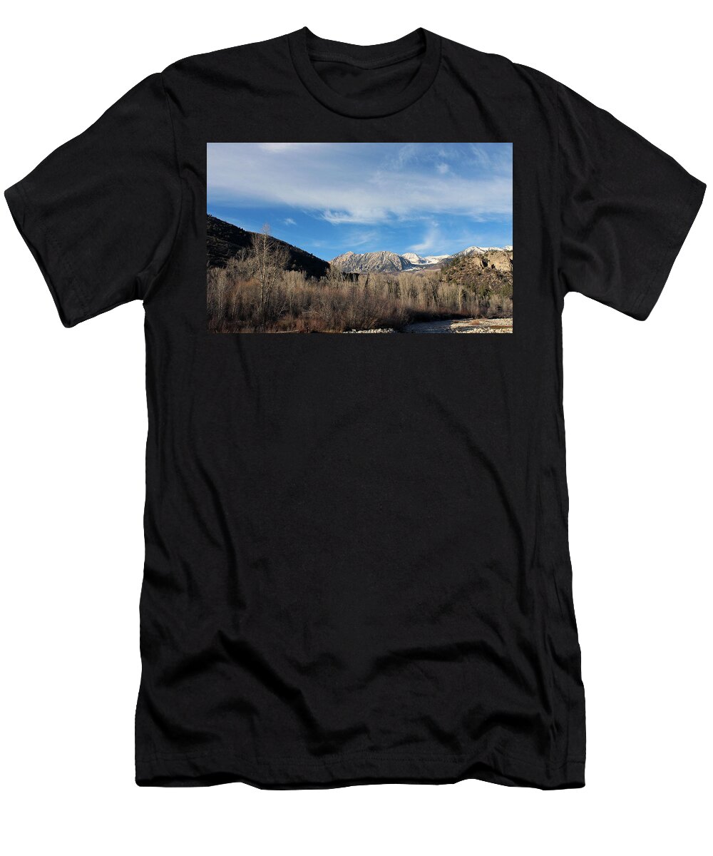 Mountains T-Shirt featuring the photograph Circle's End by Samantha Burrow
