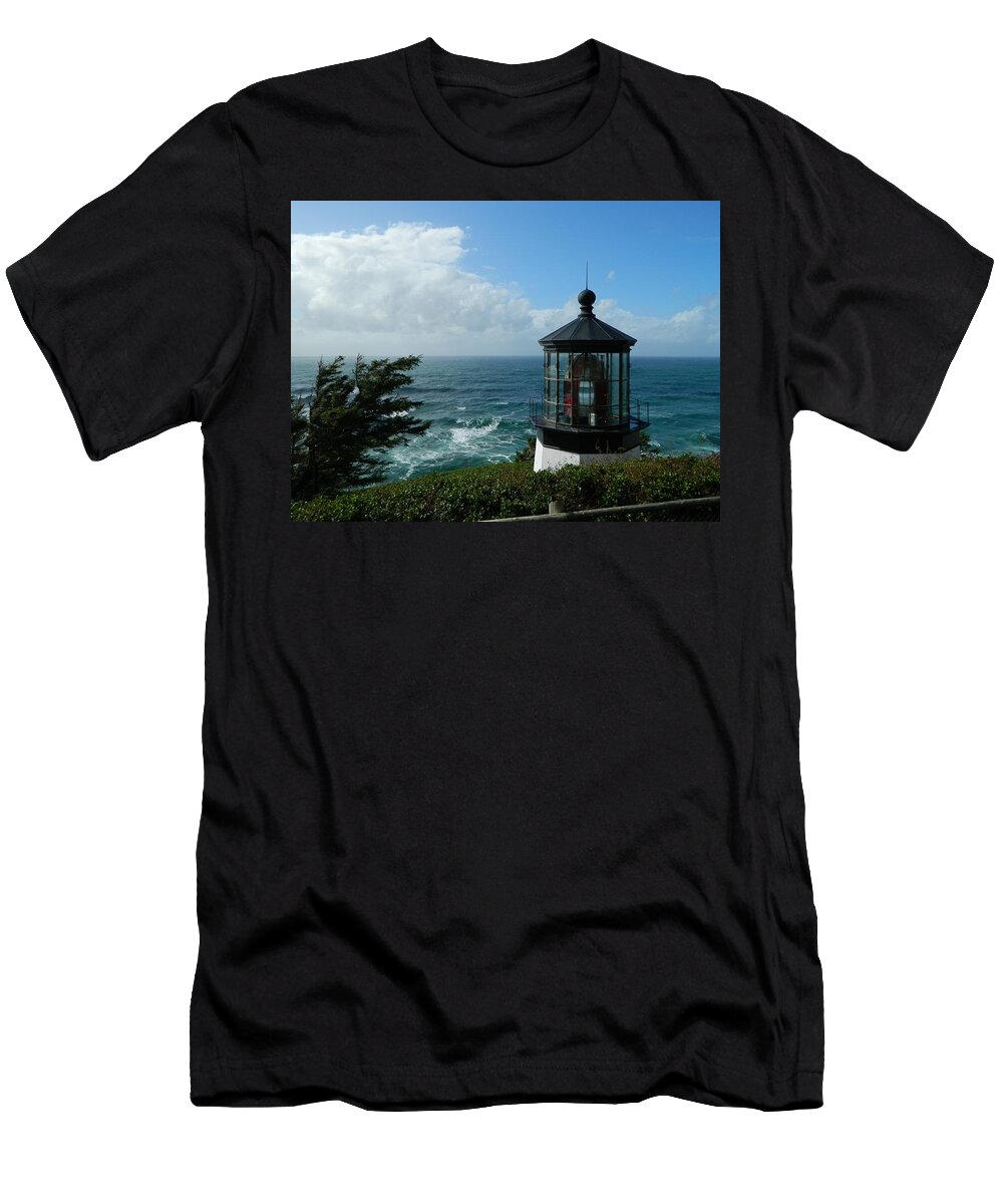 Oregon T-Shirt featuring the photograph Clouds Moving In by Gallery Of Hope 