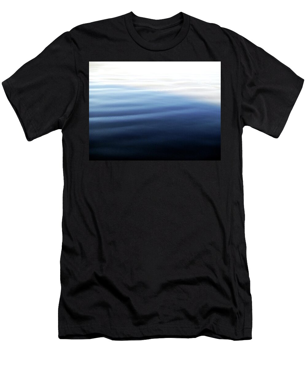 Newel Hunter T-Shirt featuring the photograph Infinite Sea by Newel Hunter