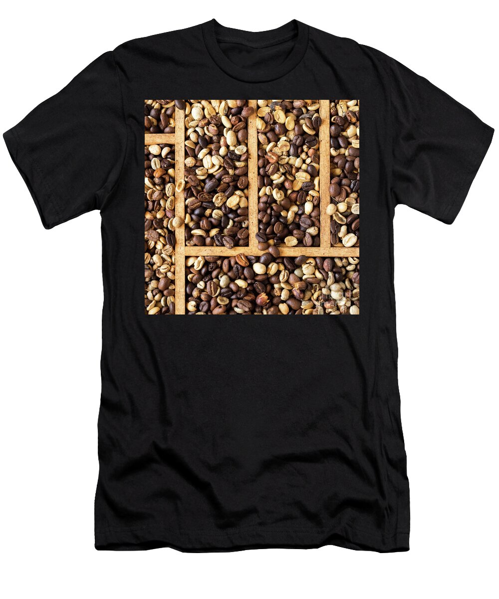 Vietnam T-Shirt featuring the photograph Coffee Beans 12 by Rick Piper Photography