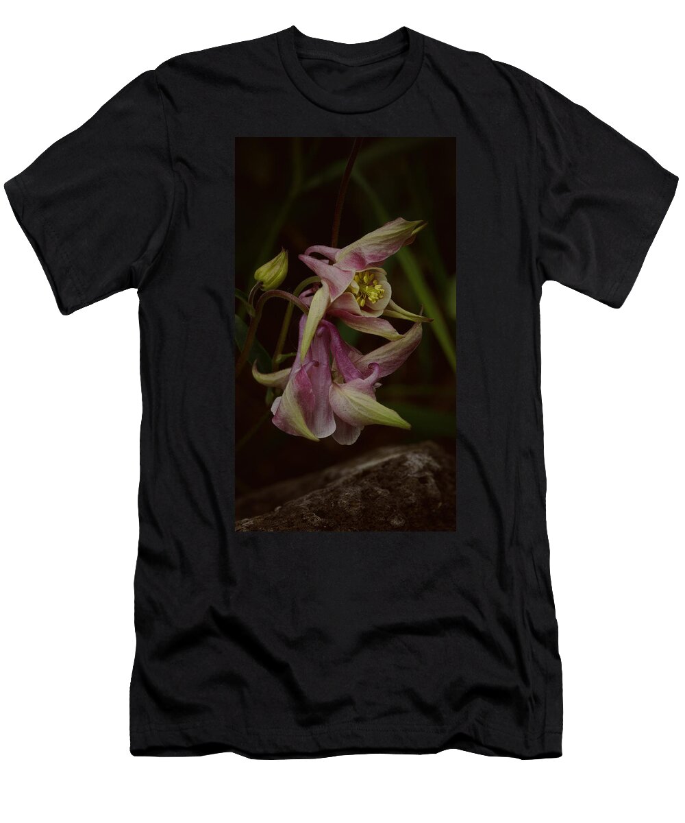 Columbine T-Shirt featuring the photograph Columbine Curve by Sue Capuano