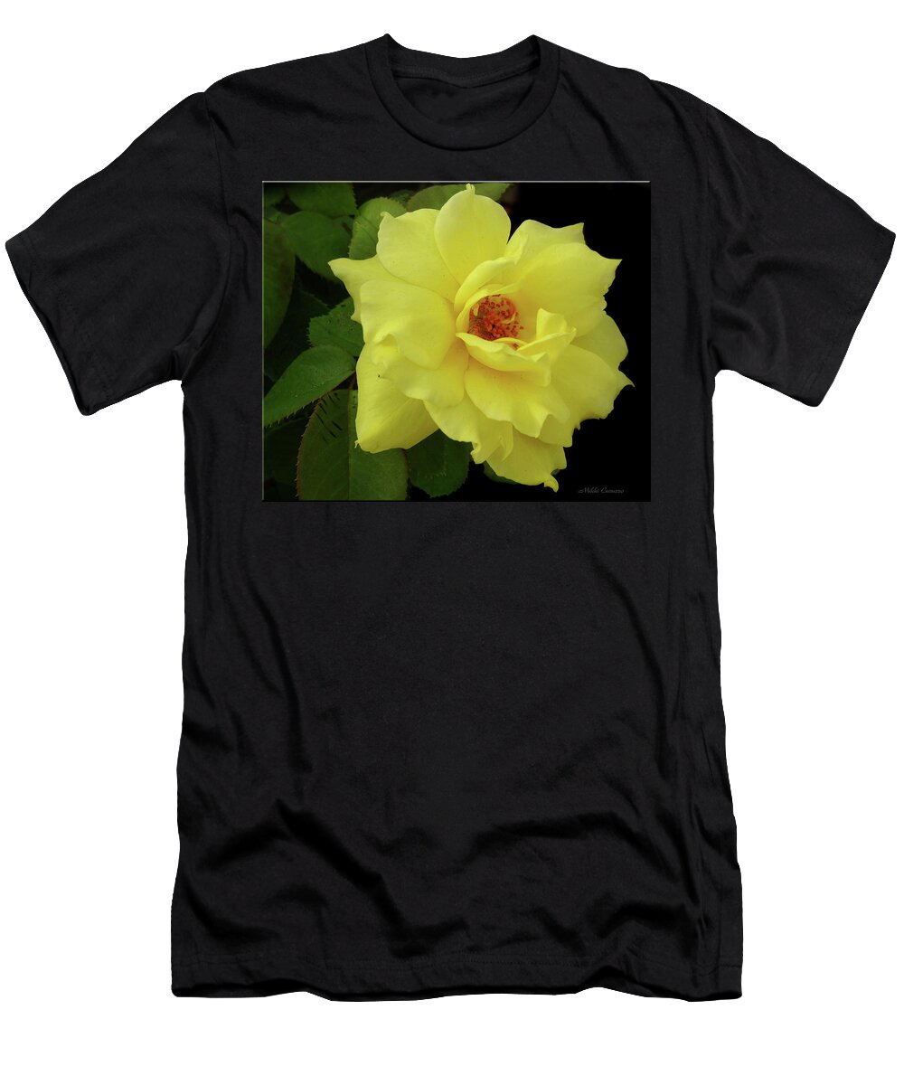 Floral T-Shirt featuring the photograph Work of Nature by Mikki Cucuzzo