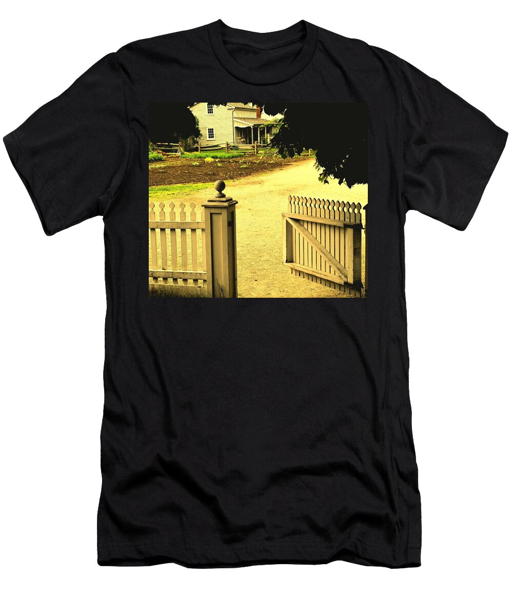 Farm T-Shirt featuring the photograph Come On In by Ian MacDonald