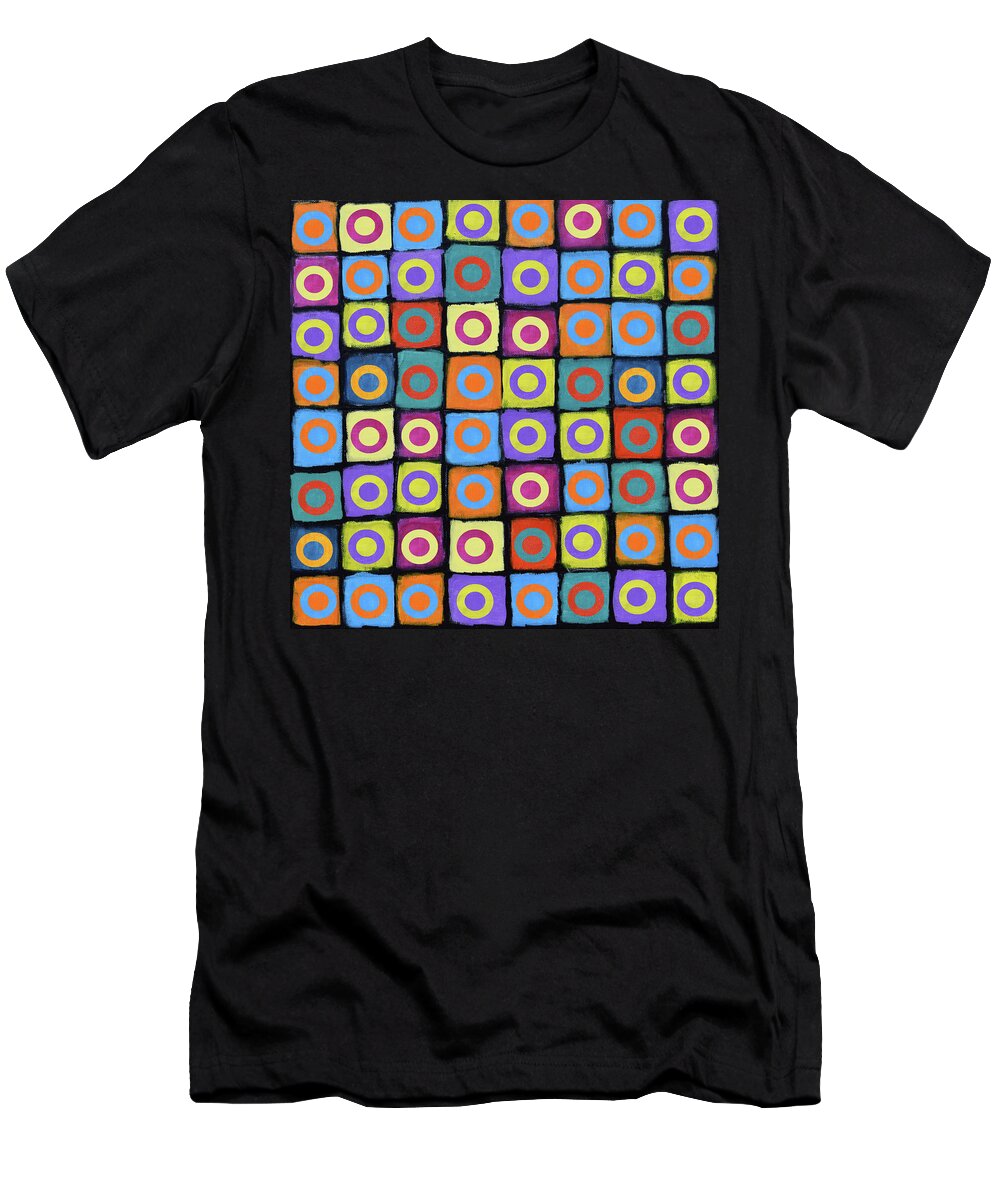 Acrylic T-Shirt featuring the painting Complimentary colours 2 by Stephen Humphries