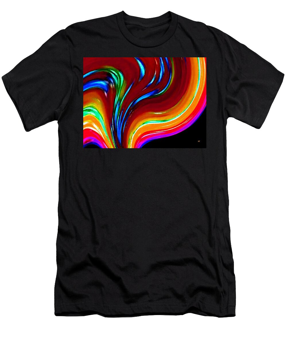Abstract T-Shirt featuring the digital art Conceptual 10 by Will Borden
