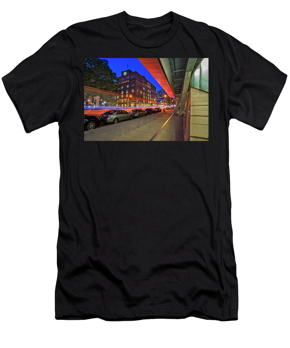 Cooper Union T-Shirt featuring the photograph Cooper Union NYC by Susan Candelario