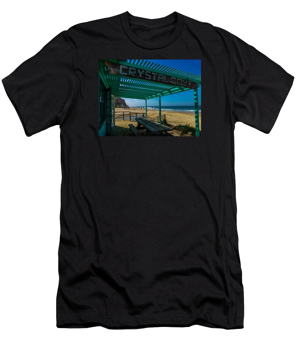 Crystal Cove T-Shirt featuring the photograph Crystal Cove Store by Pamela Newcomb