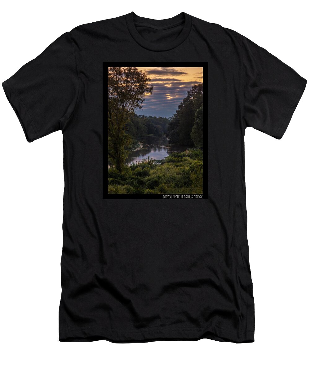 Orcinusfotograffy T-Shirt featuring the photograph Downtown Breaux Bridge by Kimo Fernandez