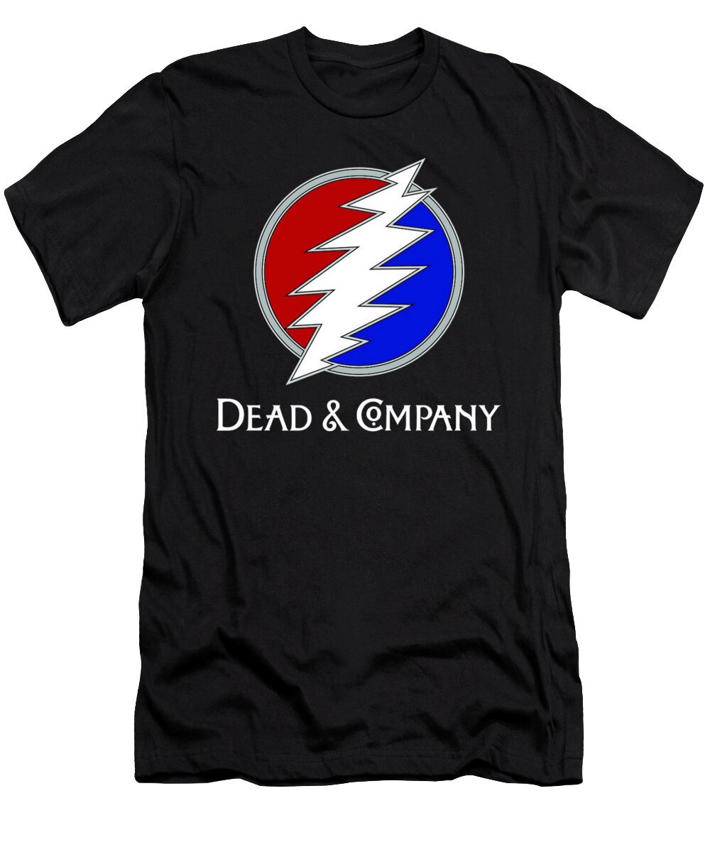 Music T-Shirt featuring the photograph Dead And Company by Ceng Atang