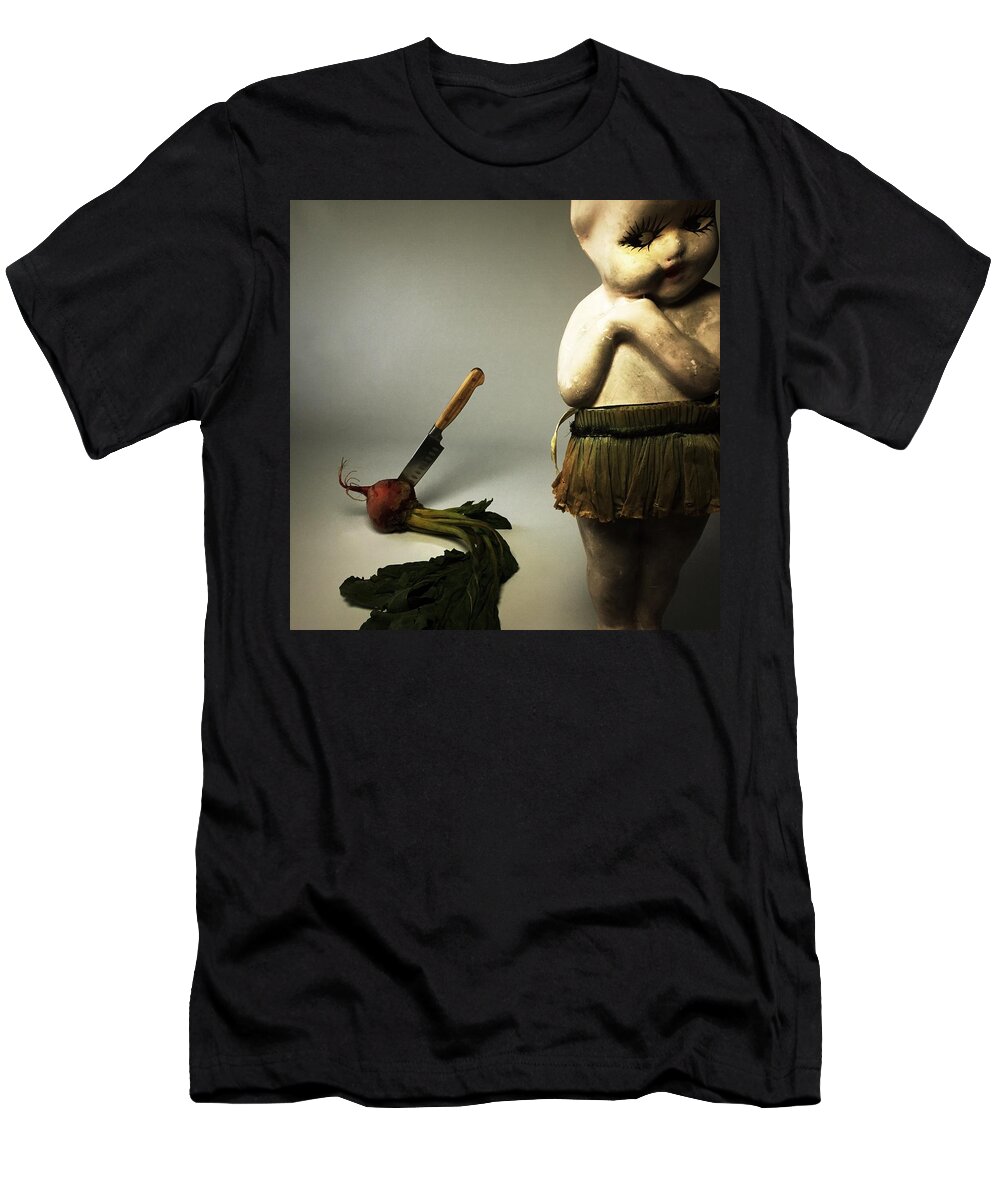 Death T-Shirt featuring the photograph Death Of A Vegetable by Subject Dolly