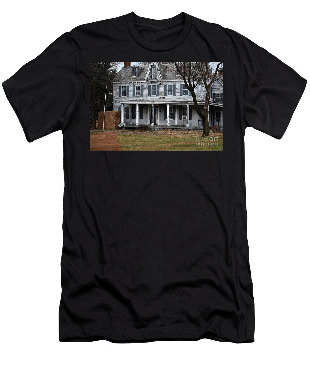 Culture T-Shirt featuring the photograph Delaware Homestead by Skip Willits