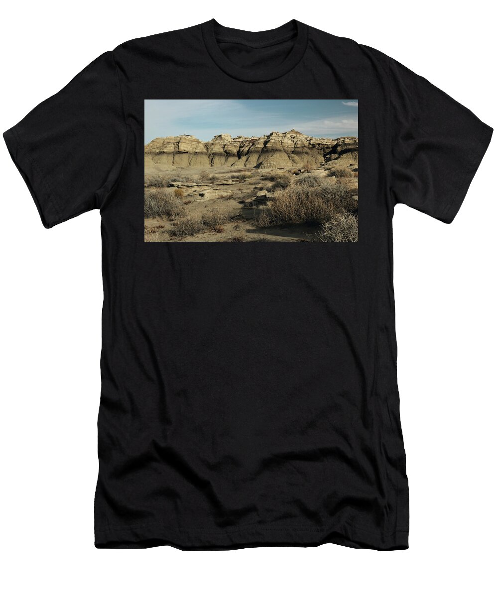 Shale T-Shirt featuring the photograph Desert Sand Castles by David Diaz