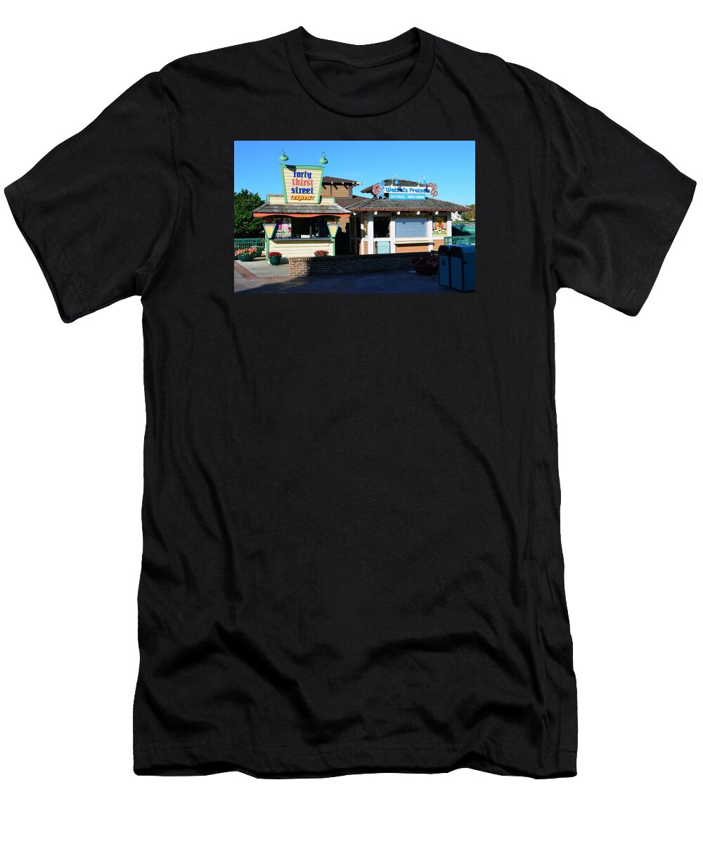 Stores T-Shirt featuring the photograph Disney Springs stores by David Lee Thompson