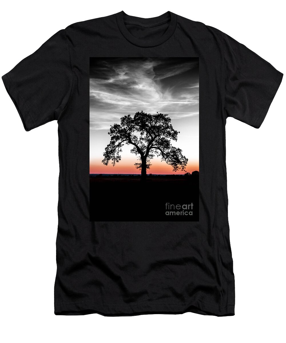 Landscape T-Shirt featuring the photograph Distinctly by Betty LaRue