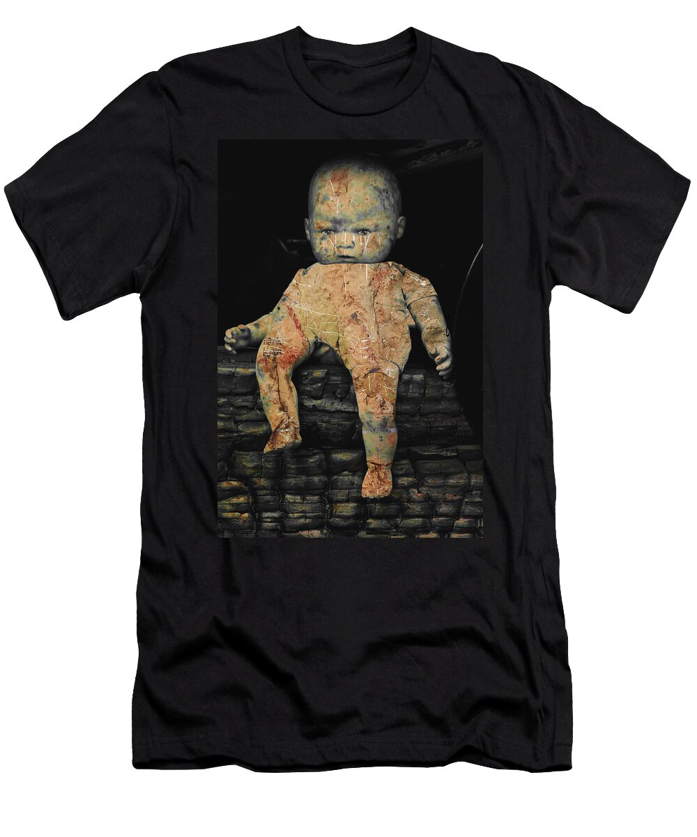 Babe T-Shirt featuring the photograph Doll R by Char Szabo-Perricelli