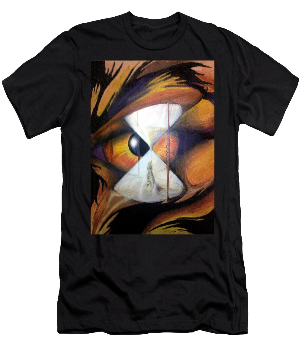 Dream T-Shirt featuring the painting Dream Image 7 by Kevin Middleton