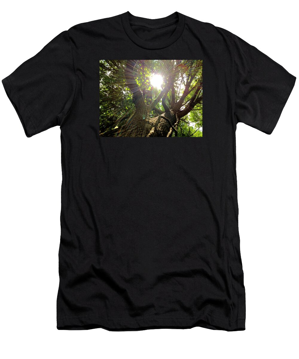 Landscape T-Shirt featuring the photograph Dreaming Under Tree by Morgan Carter