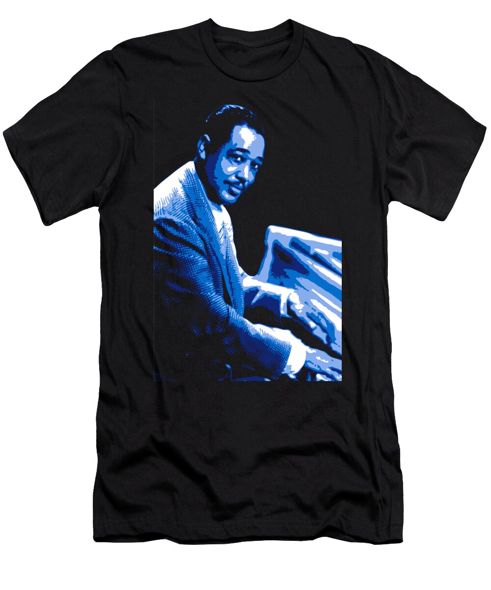 Duke Ellington T-Shirt featuring the digital art Duke Ellington by DB Artist