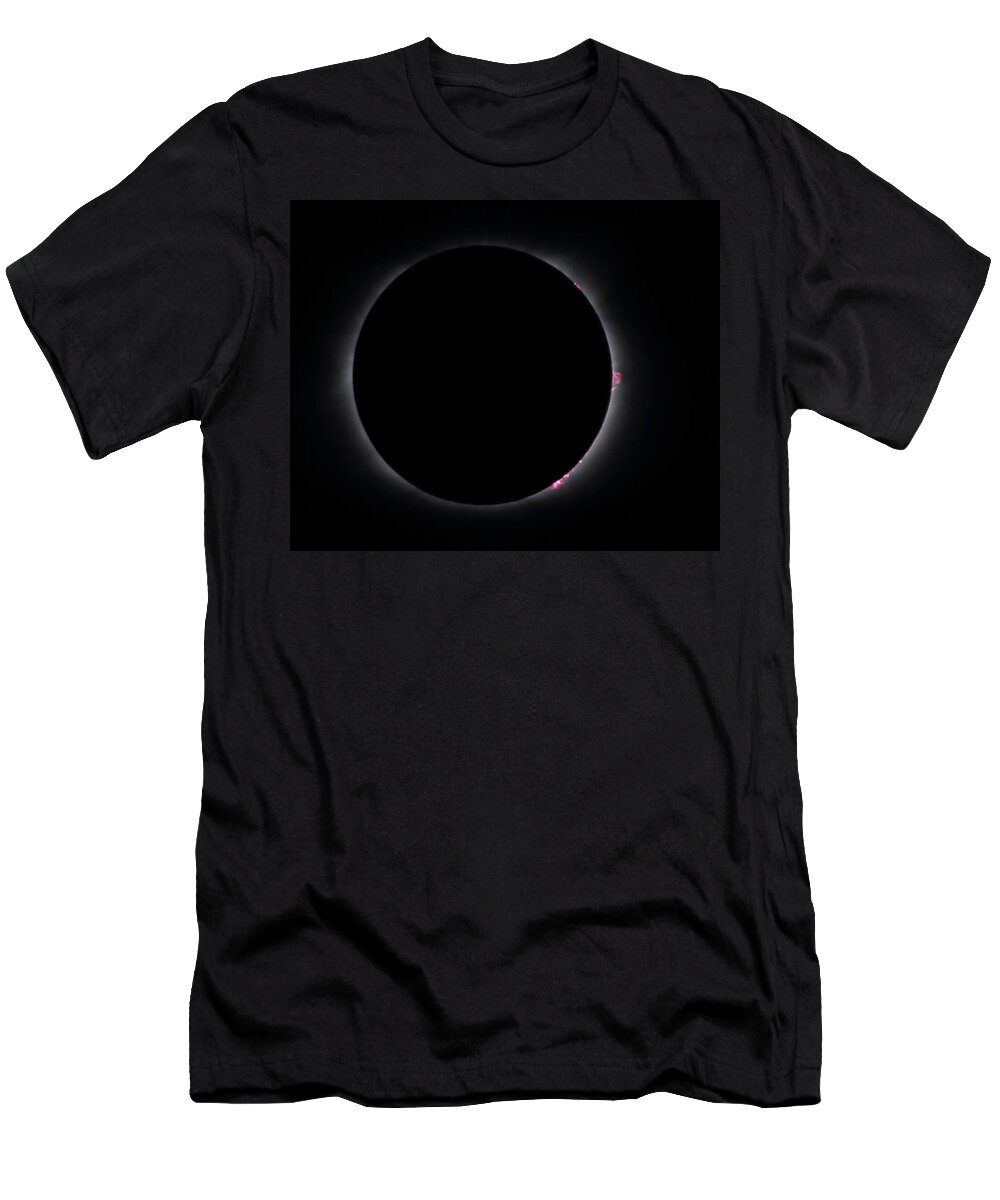 Total Solar Eclipse T-Shirt featuring the photograph Totality by Daniel Reed