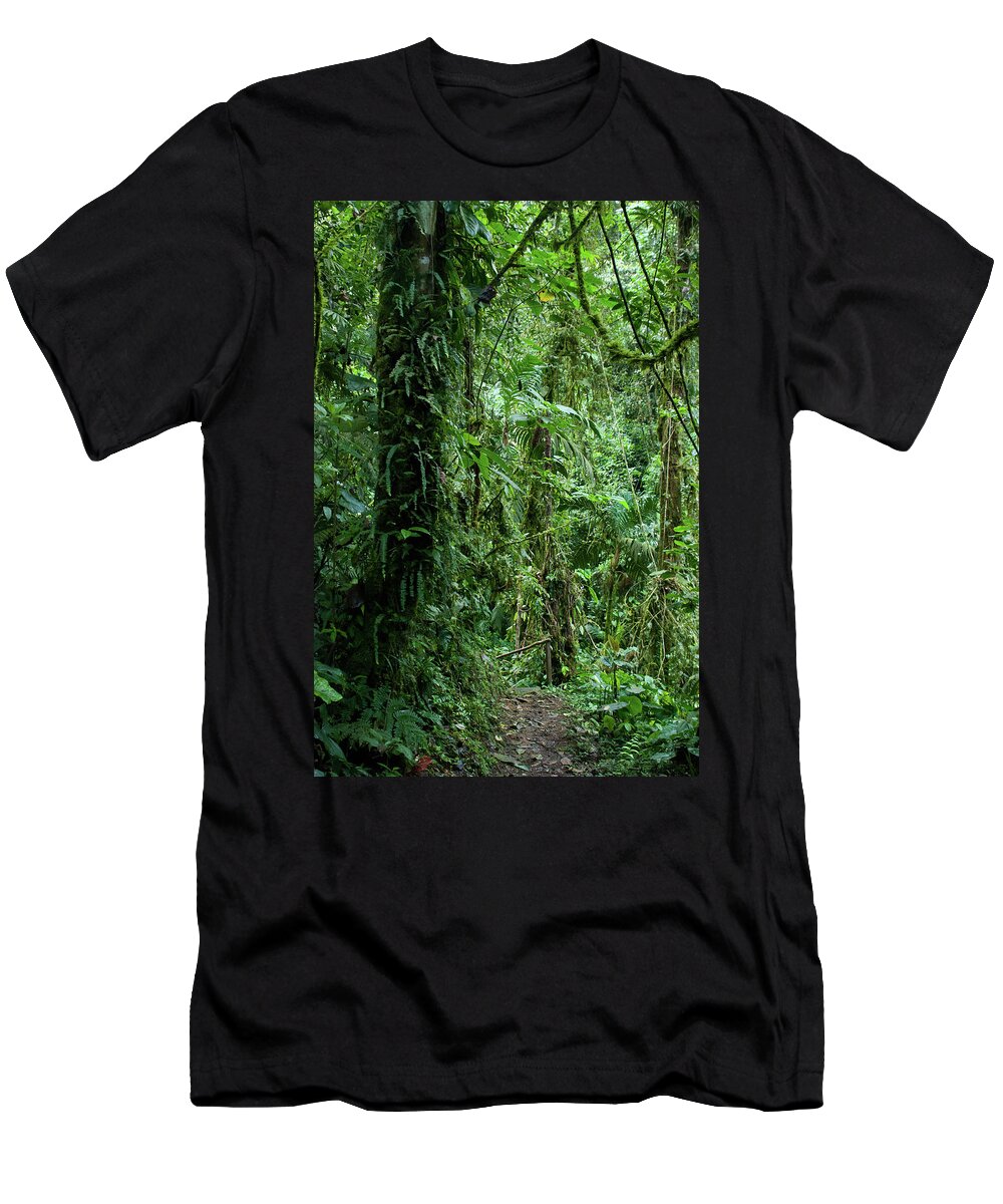 Ecuador T-Shirt featuring the photograph Ecuador Cloud Forest by Cascade Colors