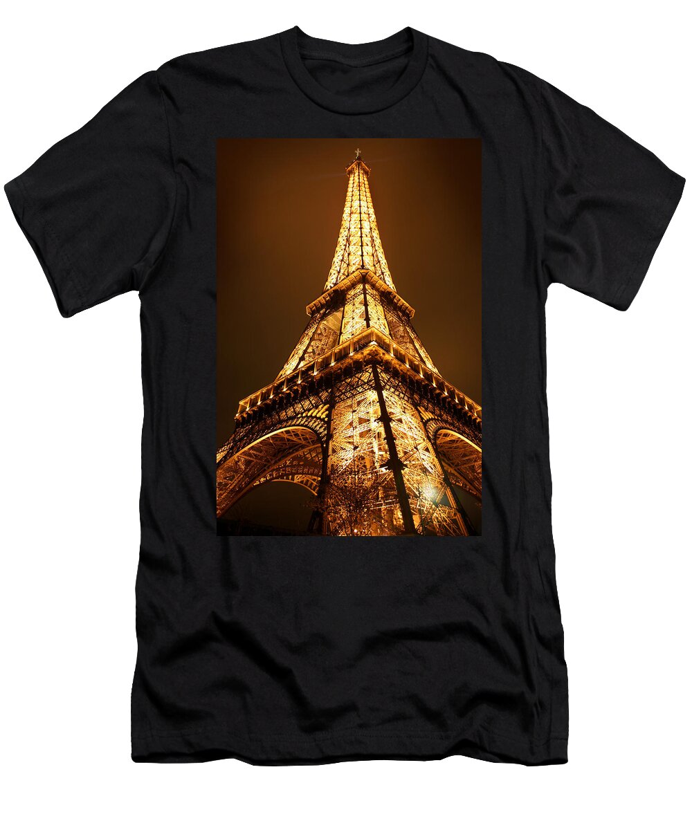 Eiffel T-Shirt featuring the photograph Eiffel by Skip Hunt