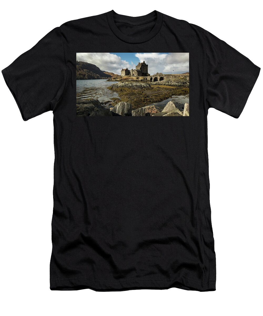 Eilean Donan Castle T-Shirt featuring the photograph Eilean Donan Castle by Holly Ross