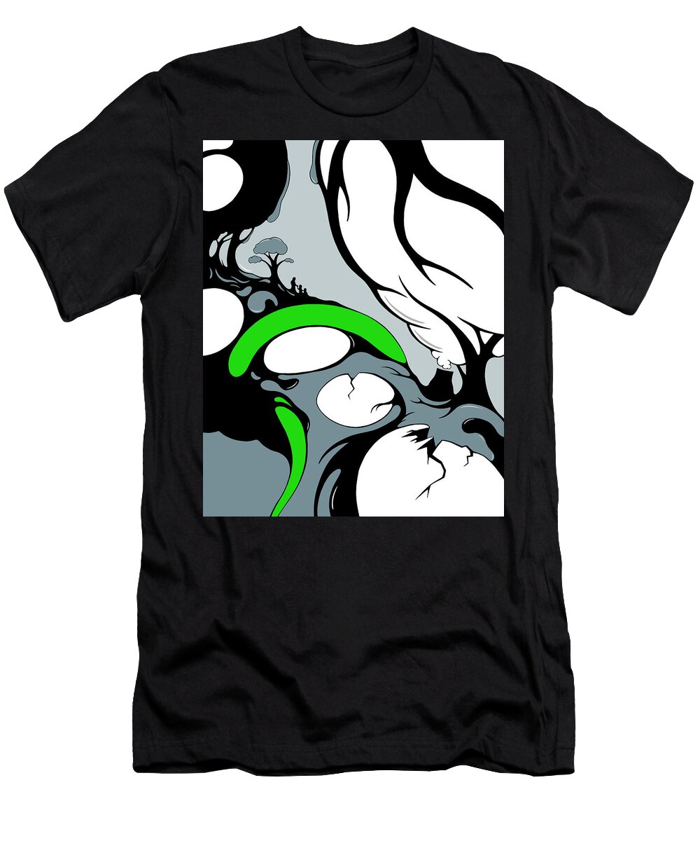 Female T-Shirt featuring the digital art Elemental by Craig Tilley