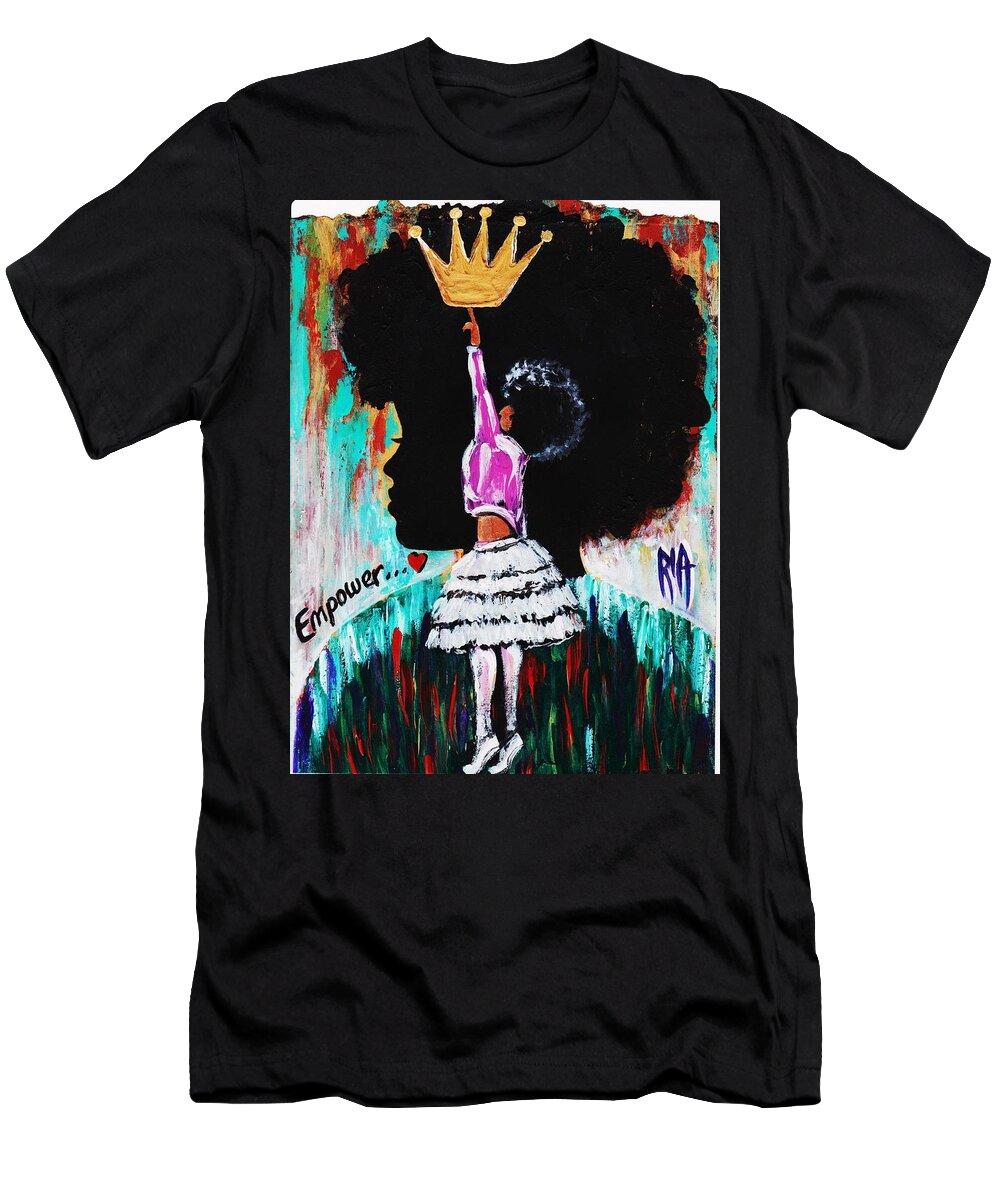 Artbyria T-Shirt featuring the photograph Empower by Artist RiA
