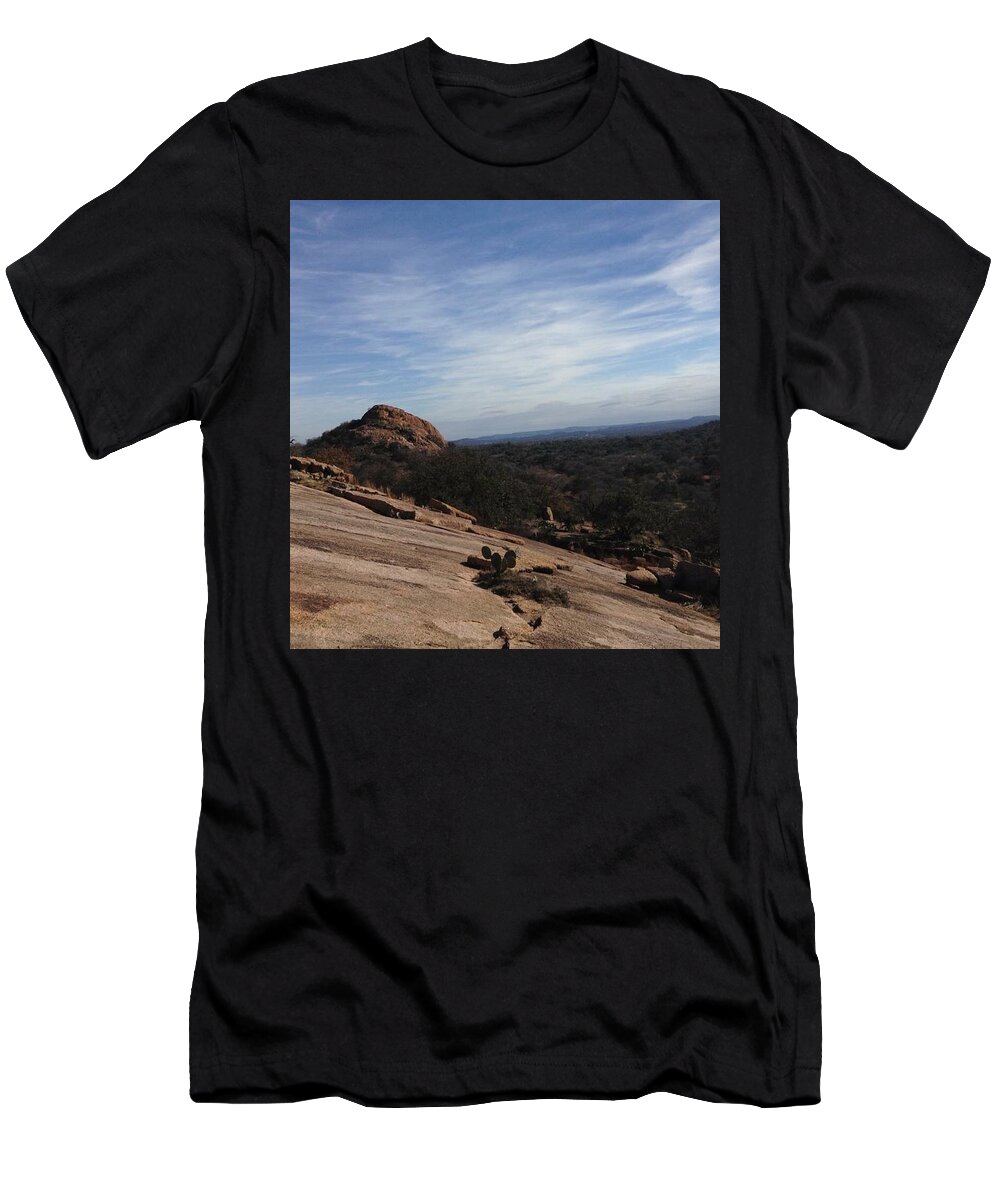 Enchanted Rock T-Shirt featuring the photograph Enchanted Rox by Kyle Carter