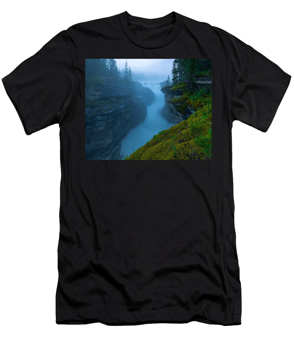 Canada T-Shirt featuring the photograph Enchanting Mist by Dustin LeFevre