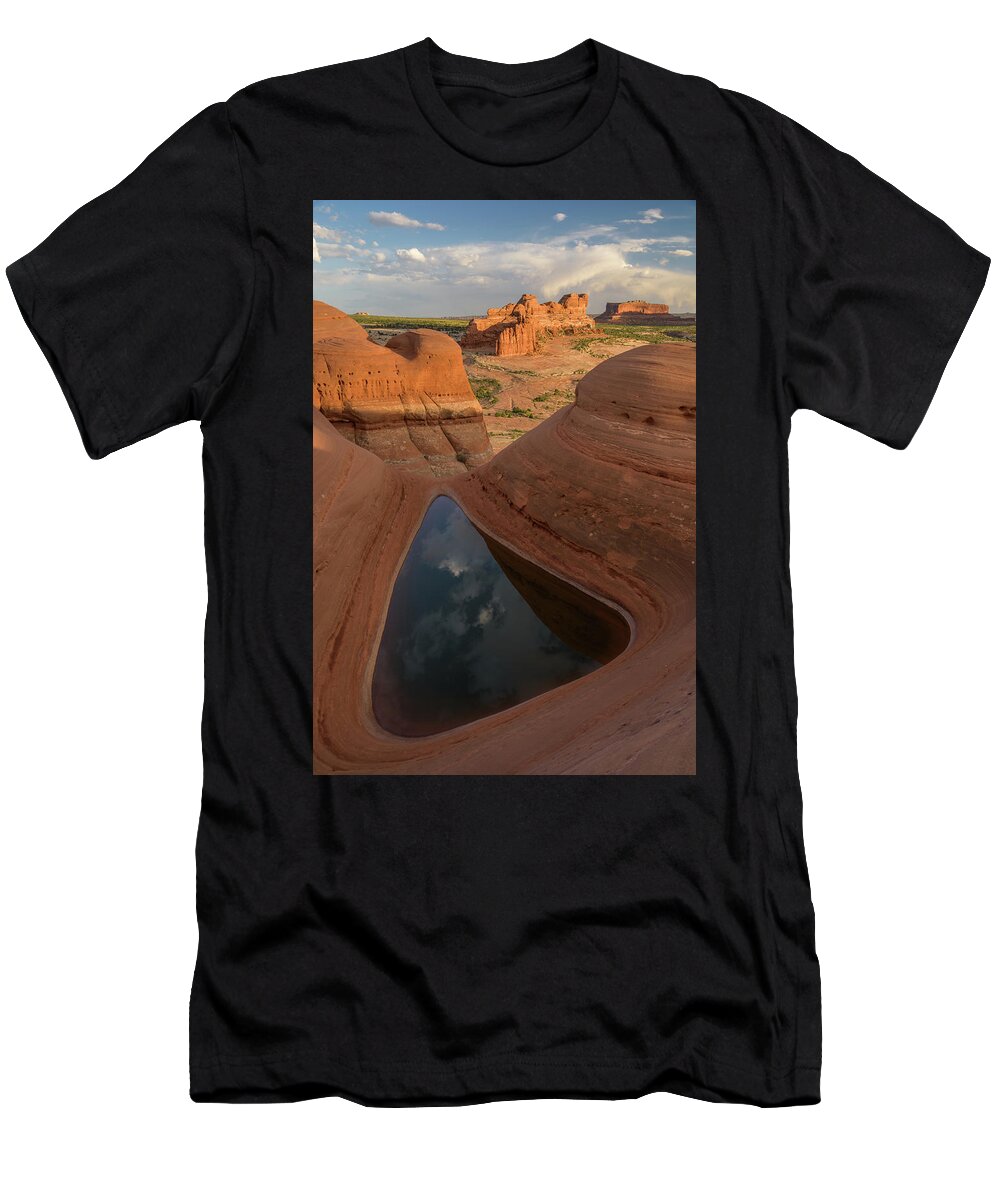 Utah T-Shirt featuring the photograph Engaging Sunset by Dustin LeFevre