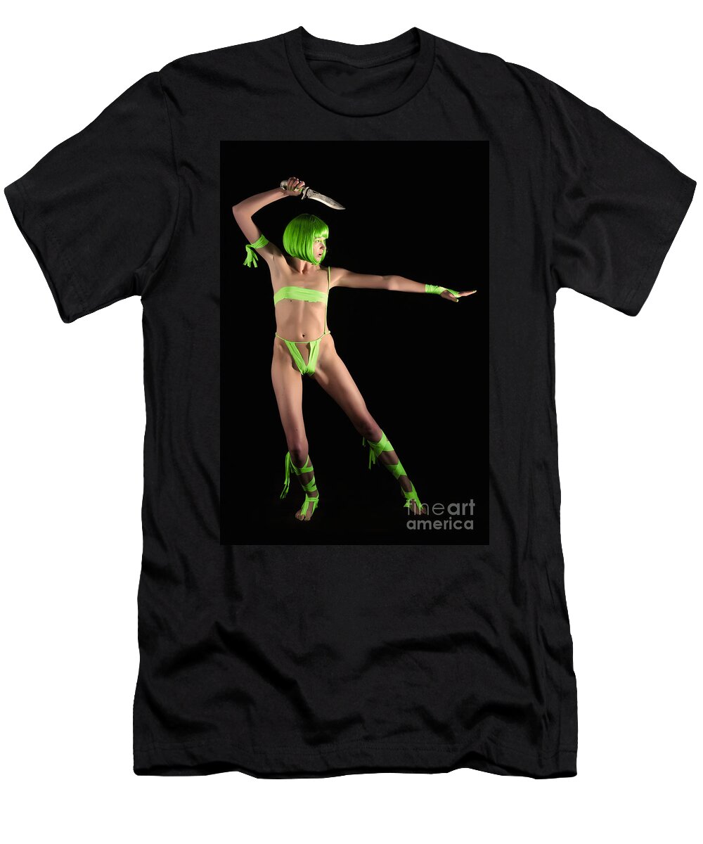 Fetish Photographs T-Shirt featuring the photograph Engaging the enemy by Robert WK Clark