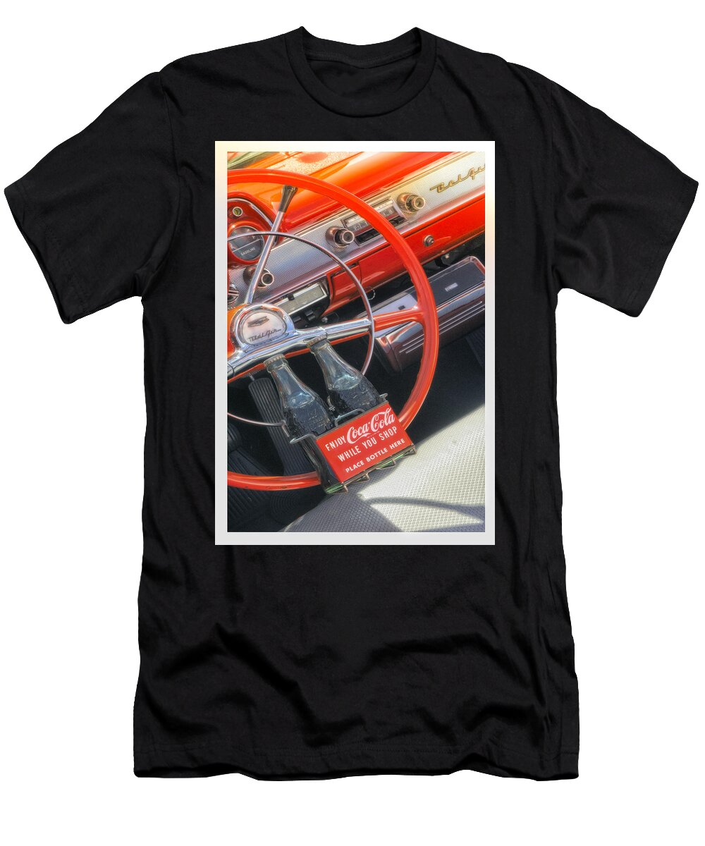 Coca Cola T-Shirt featuring the photograph Enjoy While You Shop by Michael Hope