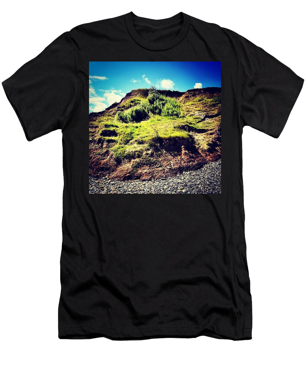 Nature T-Shirt featuring the photograph Erosion In Slow Motion by Richard Atkin