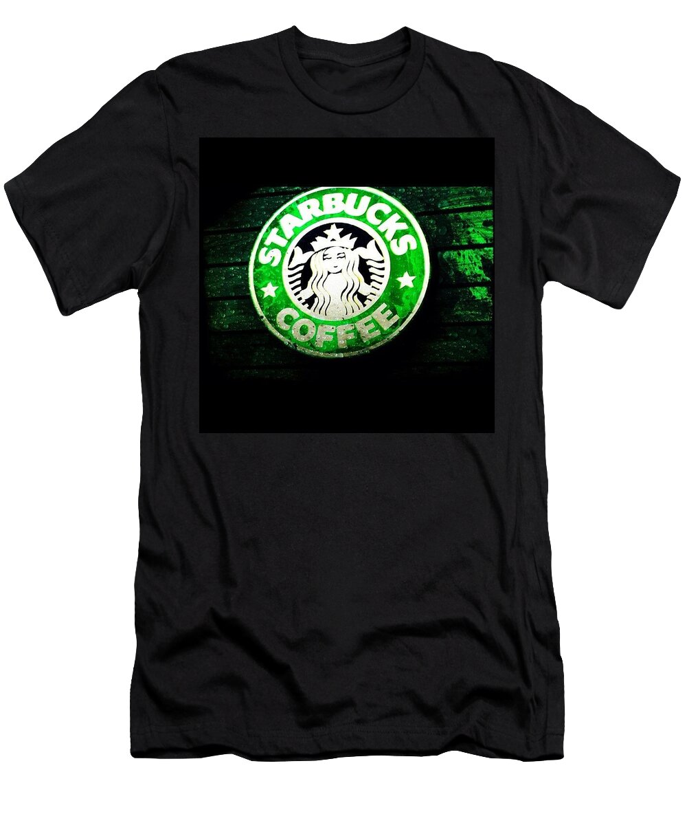 Iphonepicture T-Shirt featuring the photograph Espresso Shot by Andre Brands