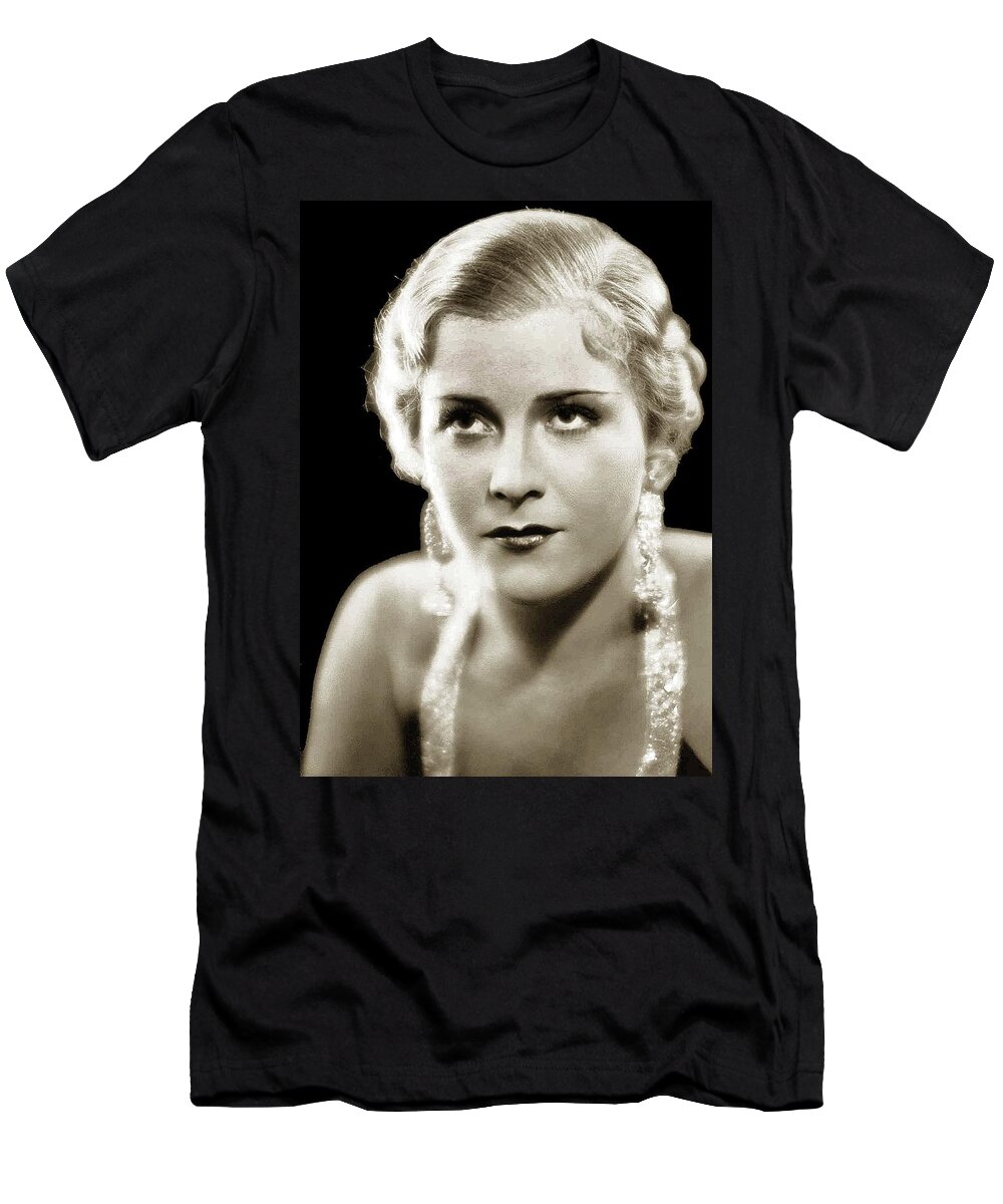 Eva Braun Circa 1935 T-Shirt featuring the photograph Eva Braun circa 1935 by David Lee Guss