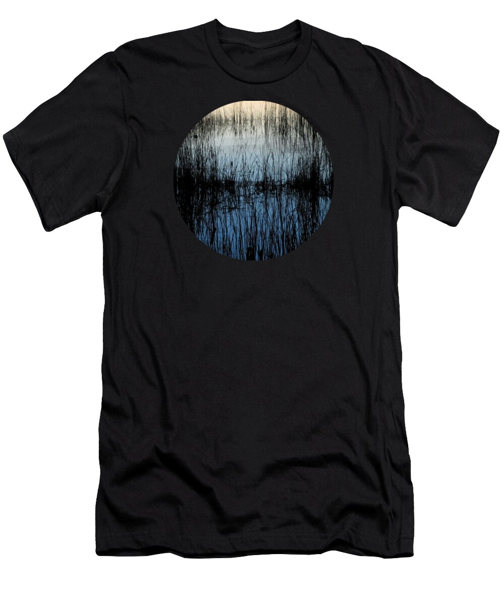 Lake T-Shirt featuring the photograph Evening Glow by Mary Wolf