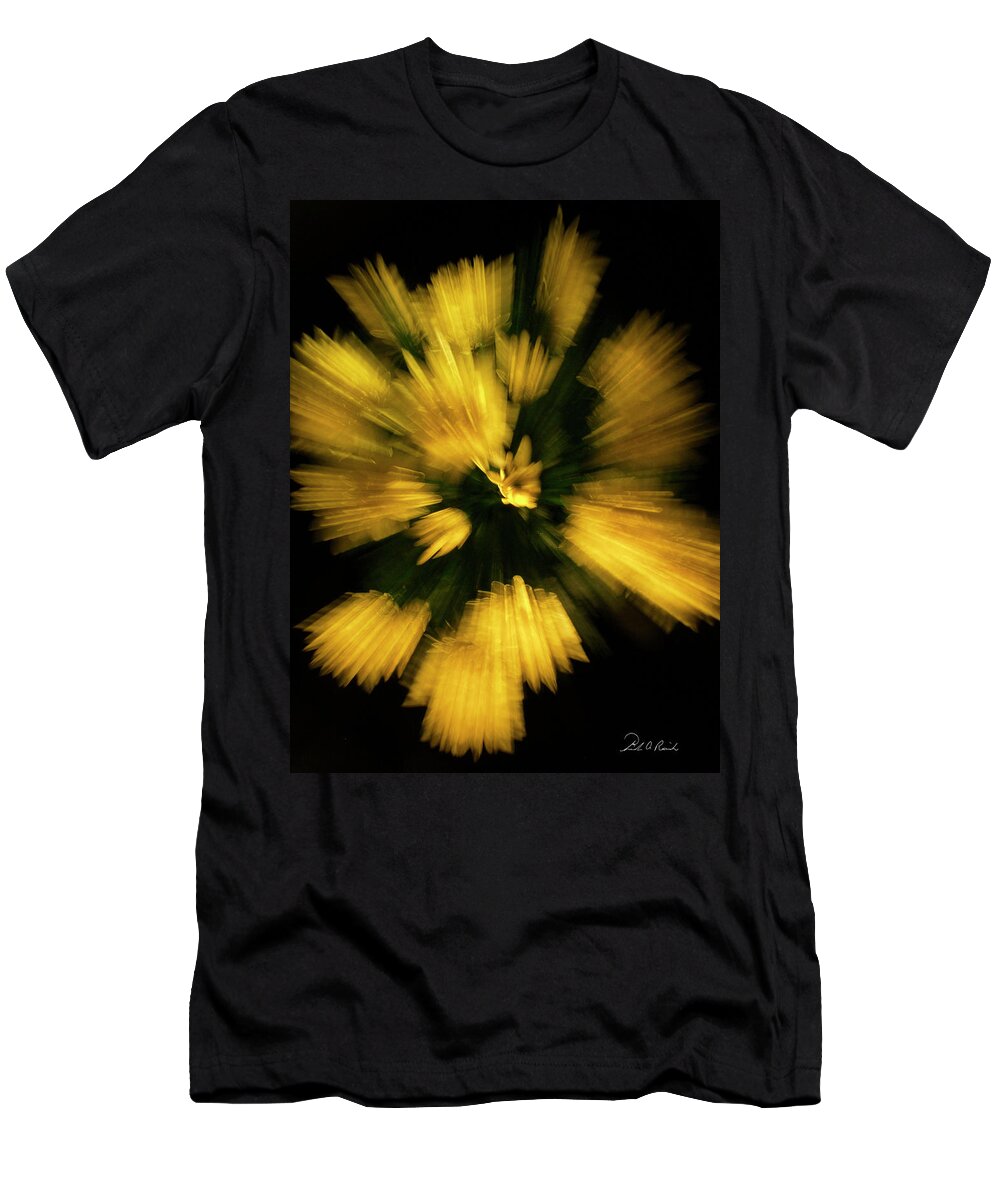 Color T-Shirt featuring the photograph Explosion of Mums by Frederic A Reinecke