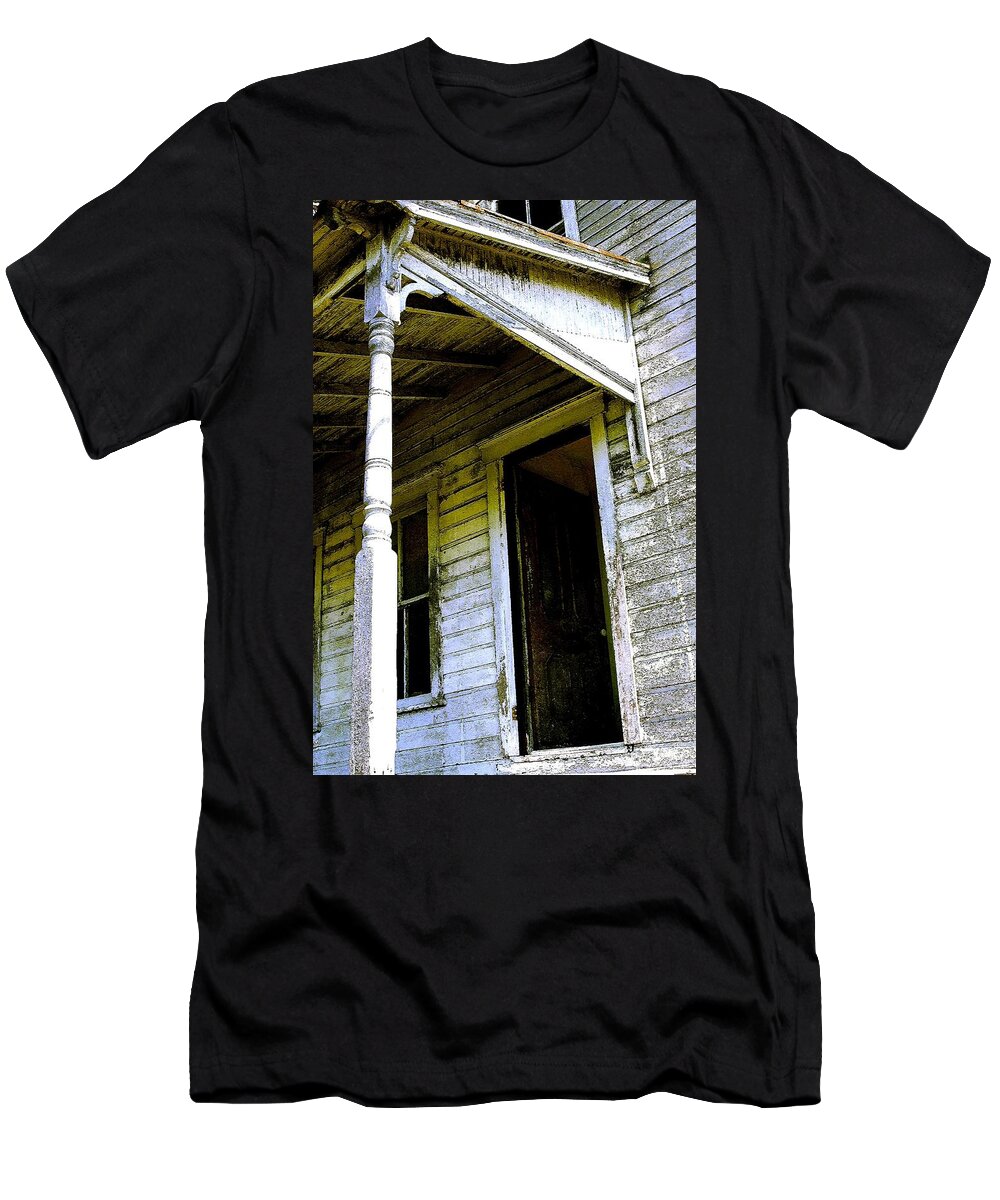 Porch T-Shirt featuring the photograph Fairview Ohio - Number 1 by Nelson Strong