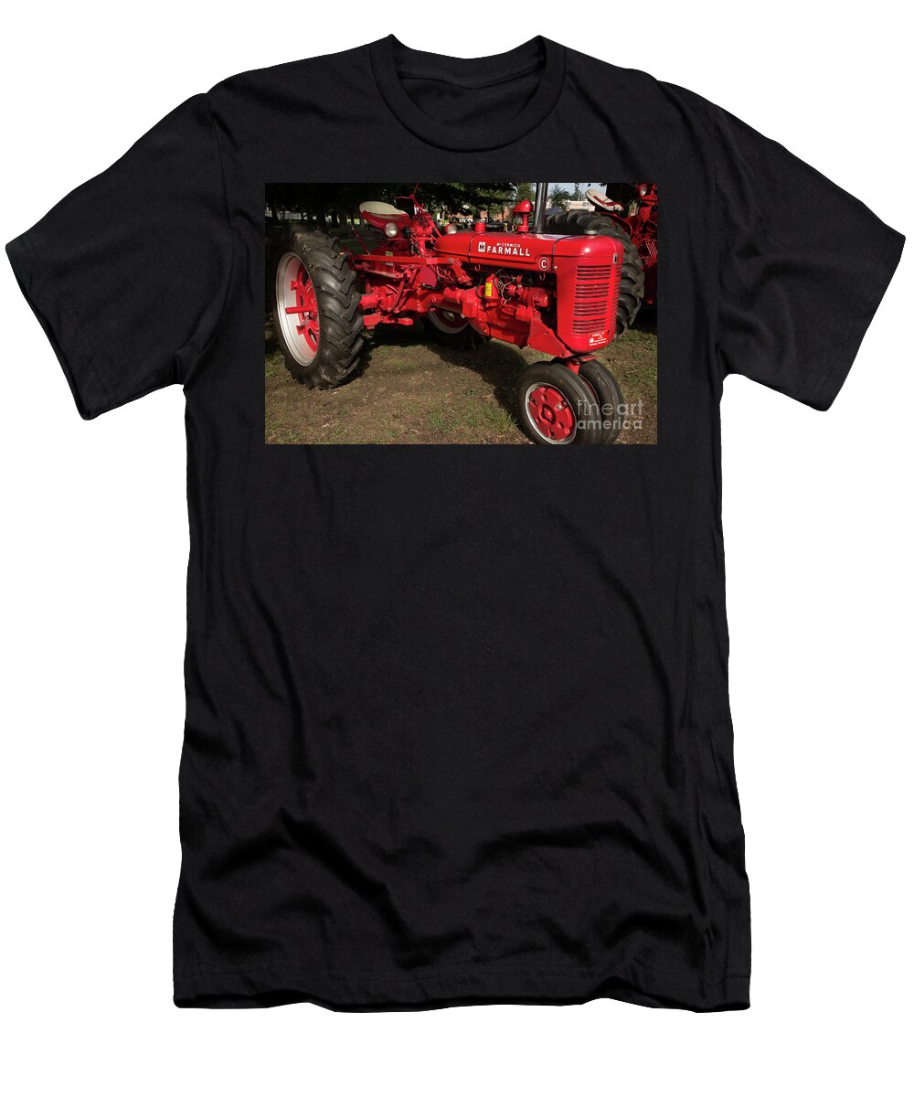 Tractor T-Shirt featuring the photograph Farmall C by Mike Eingle