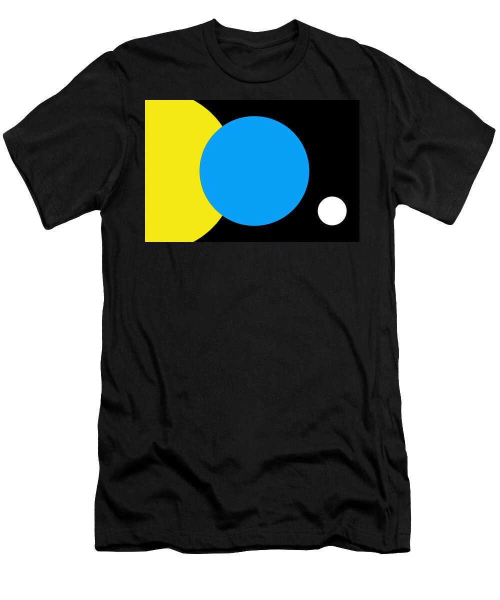 Richard Reeve T-Shirt featuring the digital art Flag Of Earth by Richard Reeve
