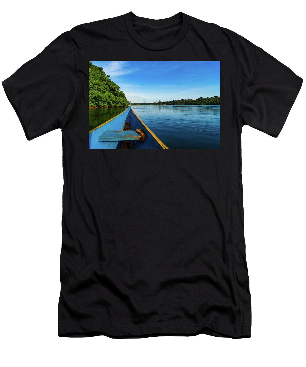 Nile River T-Shirt featuring the photograph Floating the Nile by Tim Dussault